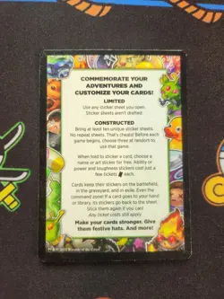 EXACT CARD PICTURED Punch Out Card Misunderstood Trapeze 5/48 MTG Unfinity Non-F - Image 2