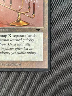 Magic the Gathering: Candelabra of Tawnos Antiquities Card (LP) - Image 5