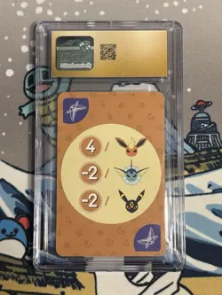 CGC 10 Pristine Espeon Point Salad Eevee Edition Korean Pokemon Card - Image 2