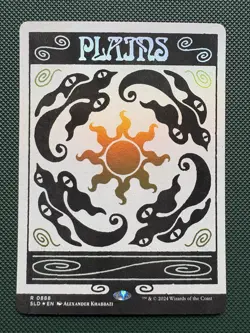 Plains (0888) (Rainbow Foil) Secret Lair Drop Foil - Image 1