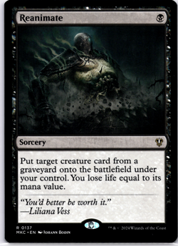 Reanimate MKC Regular NM MTG - Image 1