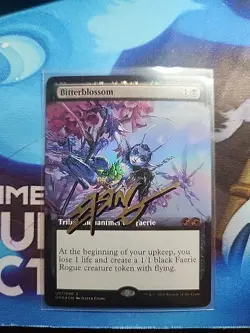 Bitterblossom Ultimate Masters: Box Toppers Foil U07 Signed Uma - Image 1