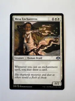 Mesa Enchantress - MTG Dominaria Remastered - NM - Image 1