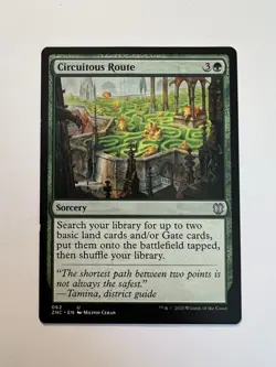 Circuitous Route - MTG Zendikar Rising Commander - LP - Image 1