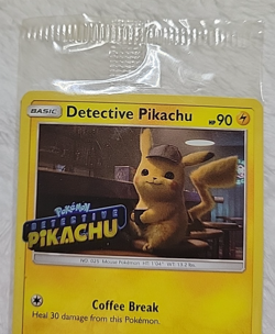 Pokemon 2019 Black Star Promo SM190 DVD Stamped Holo Detective Pikachu Sealed - Image 3