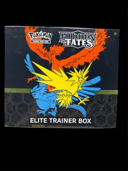 Pokemon TCG: Sun & Moon HIDDEN FATES Elite Trainer Box ETB NEW/Factory Sealed - Image 1