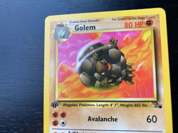 Pokemon 1st Edition Golem 36/62 Fossil Set EX/NM Free Shipping - Image 2