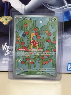 Shuckle 136/132 Pokemon Card Mega Evolution Rare Holo - Image 1