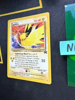 Pokemon Card Zapdos WOTC Vintage Black Star Promo 23/53 311 💎NM💎 - Image 4