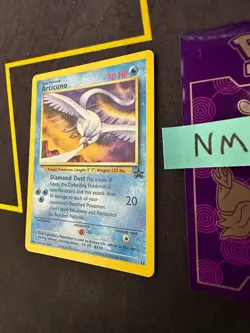 Pokemon Card Articuno WOTC Black Star Movie Promo #22 2000 34 💎NM LP+💎 - Image 2