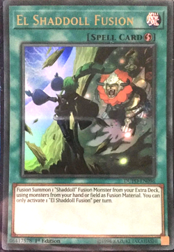 El Shaddoll Fusion - DUPO-EN096 Ultra Rare - 1st Edition YuGiOh TCG Card - Image 1