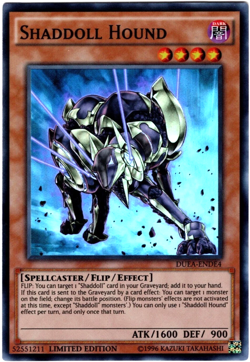 Shaddoll Hound - DUEA-ENDE4 Limited Edition Super Rare - YuGiOh TCG Card - Image 1