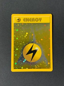 Lightning Energy Pokemon League Pokemon Card Holo Promo Energize Your Game MINT - Image 4