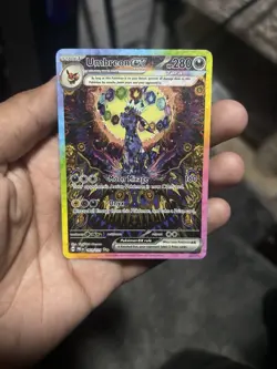Pokemon TCG Prismatic Evolutions Umbreon EX Card 161/131 SIR - Image 1
