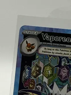Pokemon TCG Vaporeon EX 149/131 SV Prismatic Evolutions Holo Card - Image 3