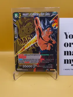 Dragon Ball Super Card Game - Height of Mastery Son Goku - BT4-075 - SR - Bandai - Image 5