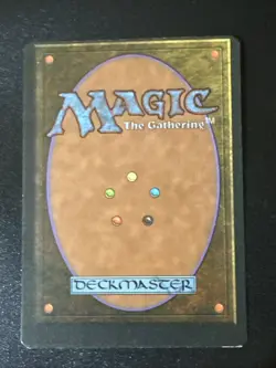 MTG Homarid Warrior Miscut X1 Fallen Empires Condition Pic Front/back Off Center - Image 2