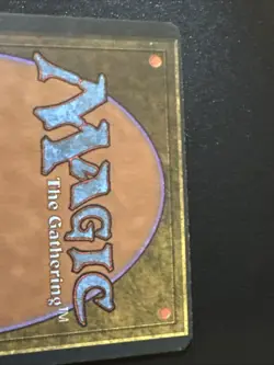 MTG Homarid Warrior Miscut X1 Fallen Empires Condition Pic Front/back Off Center - Image 3