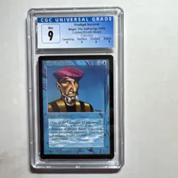 MTG Beta Prodigal Sorcerer CGC 9 Quad Mint (withal Mint sub grades) 1993 - Image 1