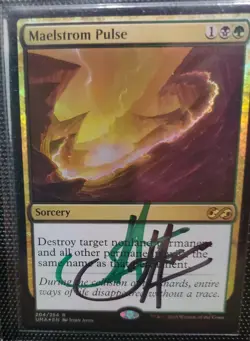 MTG FOIL MAELSTROM PULSE SHADOW SIGNED BY ARTIST - Image 1
