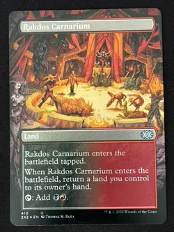 1x MTG Rakdos Carnarium (Borderless, Foil) - Double Masters 2022 (2X2) #410 - Image 1