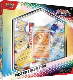 Pokemon TCG Scarlet & Violet Prismatic Evolutions Poster Collection ⭐NEW SEALED⭐ - Image 1