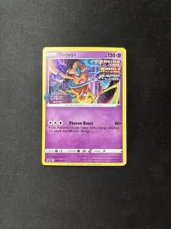 Deoxys SWSH170 Prerelease Black Star Promo Pokemon TCG - Image 1