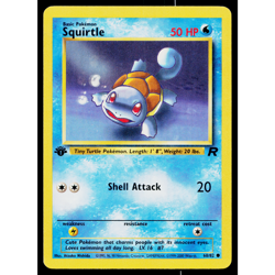 SQUIRTLE 68/82 1ST EDITION TEAM ROCKET POKEMON TCG - Image 1