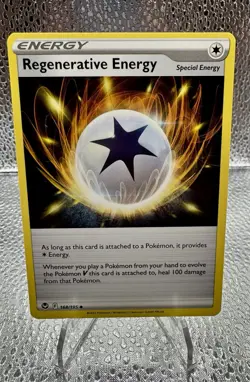 Pokemon - REGENERATIVE ENERGY- 168/195 - SILVER TEMPEST - NM/M - Image 1