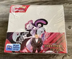 Brand New & Factory Sealed ~ Destined Rivals Booster Box + Case 36 Packs Pokemon - Image 2