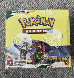 Pokemon TCG Evolving Skies Booster Box (36 packs) New/Factory Sealed - Image 1