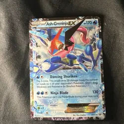 Pokemon TCG Ash-Greninja EX XY133 Blackstar Promo 2016 - Image 1