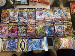 Pokemon TCG Brand New Sealed Packs - Assorted Lot Of 19 Packs - Image 1
