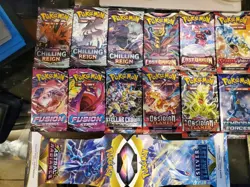 Pokemon TCG Brand New Sealed Packs - Assorted Lot Of 19 Packs - Image 2