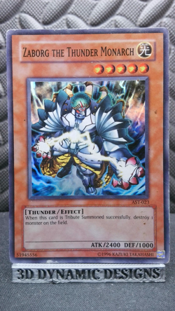 | Yugioh Zaborg the Thunder Monarch AST-023 Super Rare Ancient Sanctuary HP | - Image 1