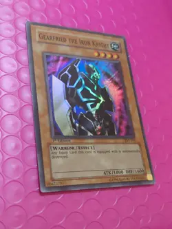 Yu-Gi-Oh! Gearfried the Iron Knight PSV-101 1st Edition Super Rare VLP - Image 2