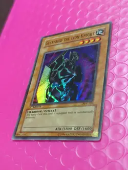 Yu-Gi-Oh! Gearfried the Iron Knight PSV-101 1st Edition Super Rare VLP - Image 4