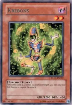 1x (LP) Krebons - Green - DL09-EN010 - Rare - Unlimited Edition YuGiOh - Image 1
