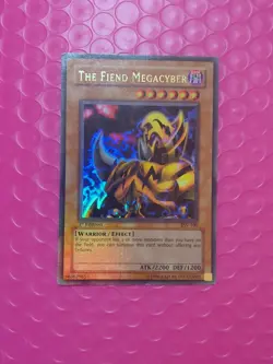 Yu-Gi-Oh! TCG The Fiend Megacyber PSV-100 1st Edition Ultra Rare LP - Image 1