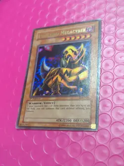 Yu-Gi-Oh! TCG The Fiend Megacyber PSV-100 1st Edition Ultra Rare LP - Image 3