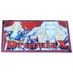 Sony Konami PS1 Castlevania Symphony of the Night Dracula X Memory Card Sticker - Image 1