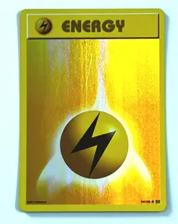 Lightning ENERGY Reverse Holo 94/108 Pokemon Card 2016 XY Evolutions - Image 1