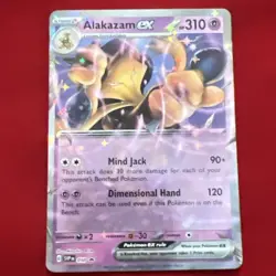 Alakazam ex 050 Sv: Scarlet & Violet Promo Cards Holo - Image 4