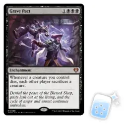 GRAVE PACT Commander Masters Magic MTG MINT CARD - Image 1
