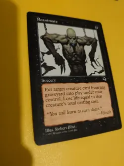 Reanimate. Sorcery Tempest. Old Vintage. Magic the Gathering Card - Image 5