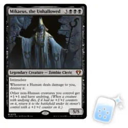 MIKAEUS, THE UNHALLOWED Commander Masters Magic MTG MINT CARD - Image 1