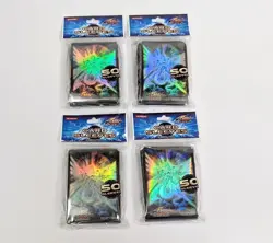Yugioh 5D's TCG Majestic Star Dragon Deck Protectors 200 Sealed Card Sleeves - Image 1