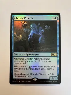 Ghostly Pilferer - FOIL - MTG Core Set 2021 - NM - Image 1