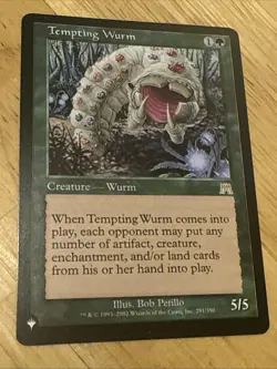 Tempting Wurm - The List - Magic the Gathering MTG - Image 1