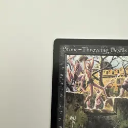 MTG Stone-Throwing Devil (Dark) Arabian Nights Regular Common - Image 4